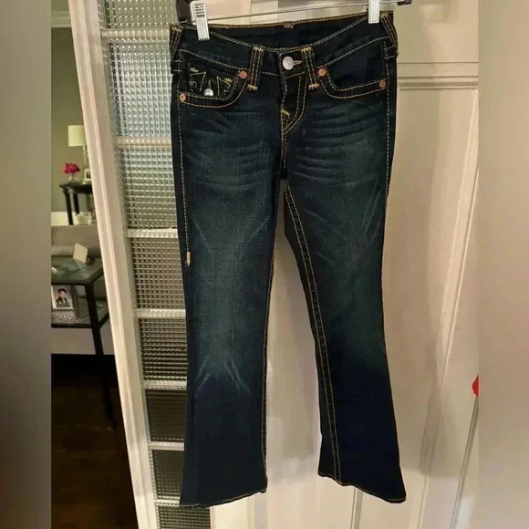 True Religion women’s jeans medium rise boot cut size 26 - Picture 1 of 10